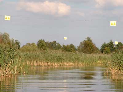 Linia energetyczna - oznakowanie